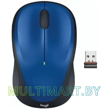 Мышь Logitech M235 Wireless (синий/черный)